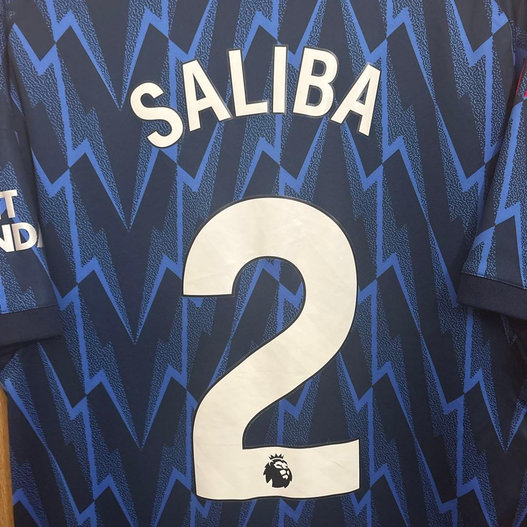 アーセナル SALIBA 2番 セカンドユニフォーム　25/26