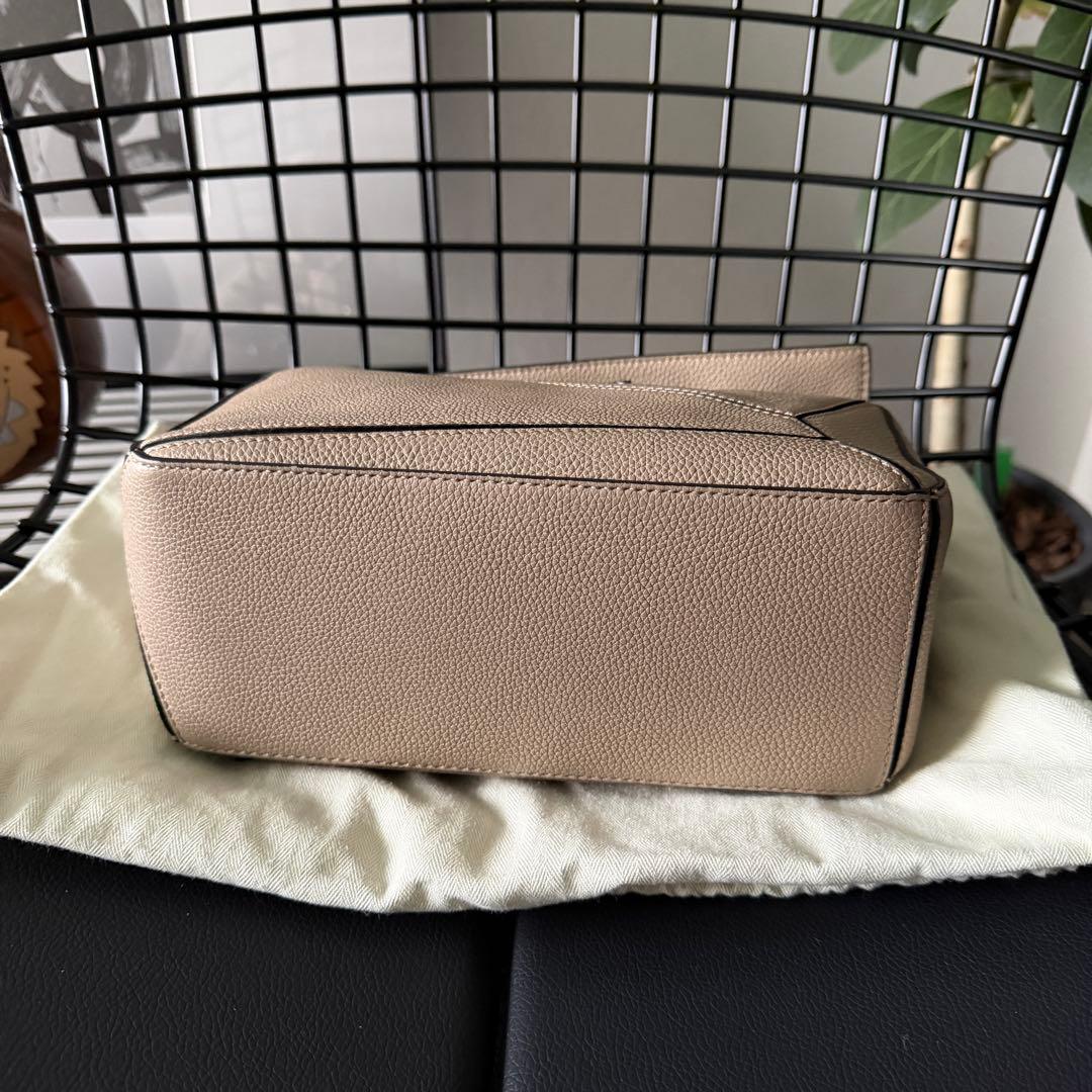 ロエベ パズルバッグ スモール サンド ソフトグレインカーフ ショルダーバッグ