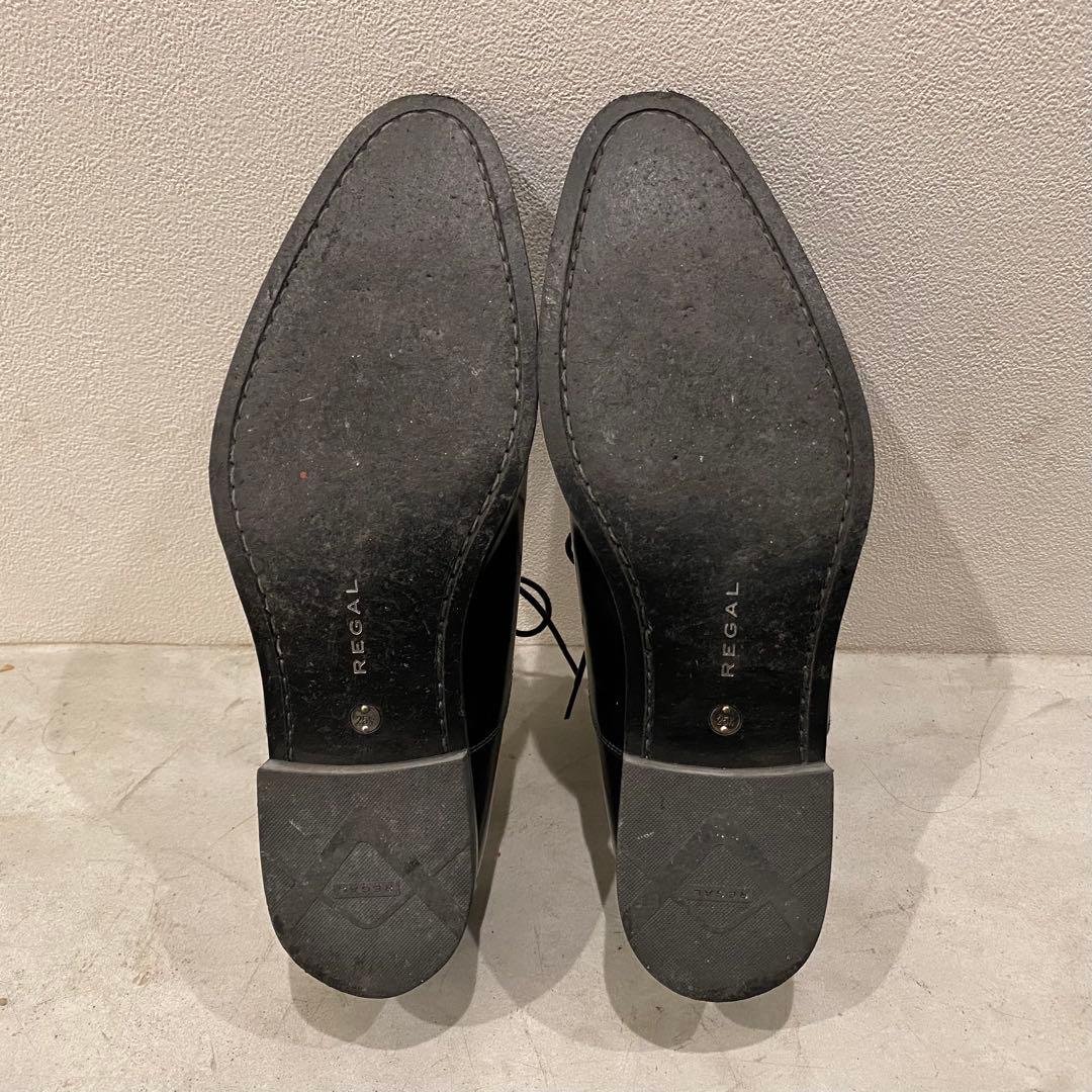 REGAL リーガル ストレートチップ 811R ブラック 25.5cm 内羽根