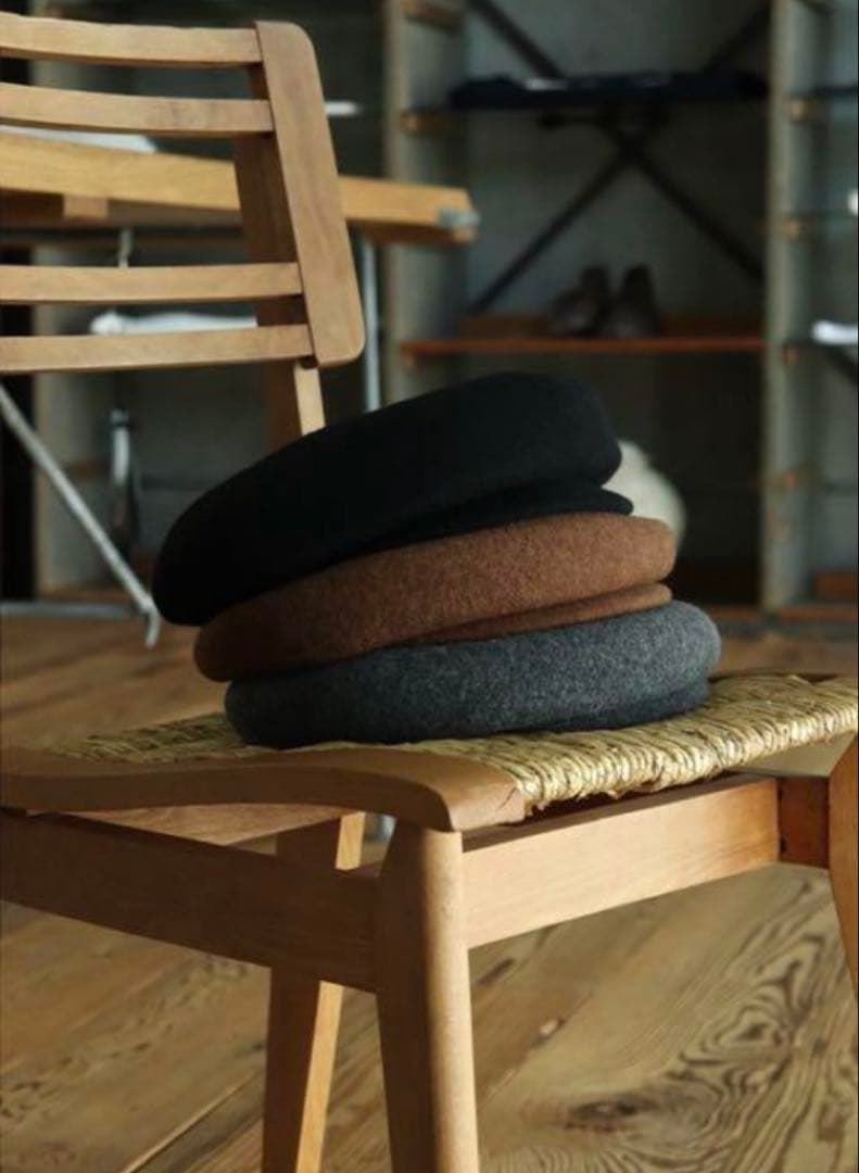 SUNSEA 20aw Big Beret 帽子 キャスケット　ベレー