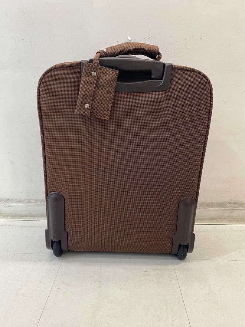 ［希少・美品］HERMES エールライン　キャリーケース　キャンバス　ブラウン