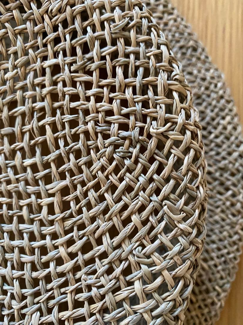 新品未使用品　SCHA 麦わら帽子　ストローハット