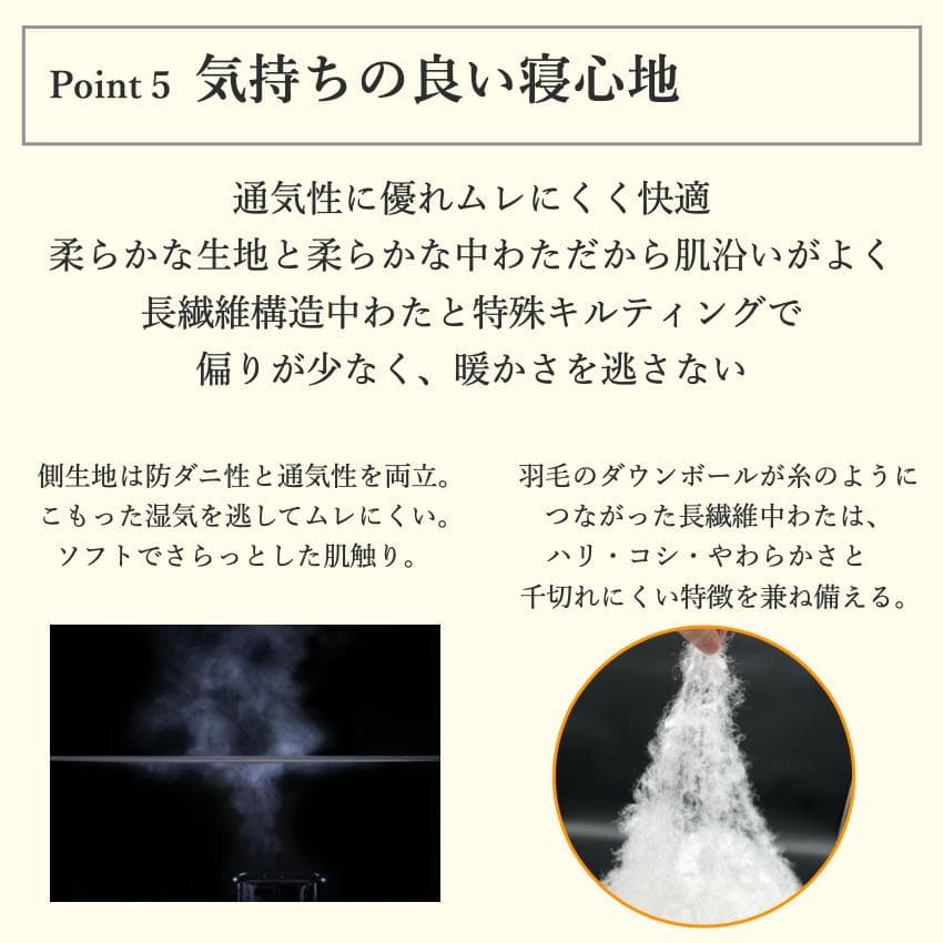 ミクロガード スタンダード 2枚合わせ掛け布団［シングル］ベージュ／テイジン
