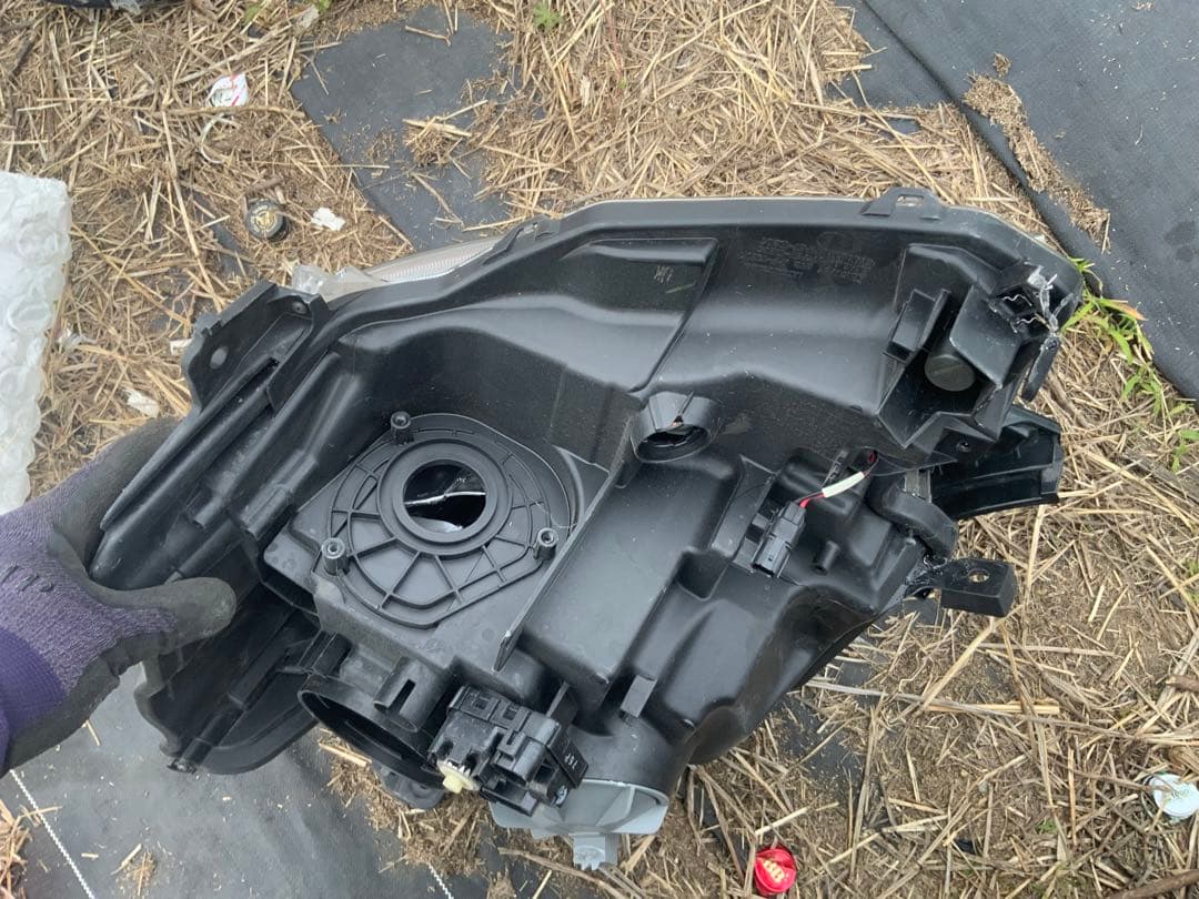 N-BOX カスタム JF1 JF2 ターボ 後期 純正 右 ヘッドライト