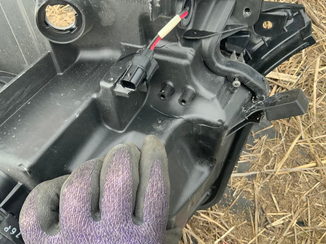 N-BOX カスタム JF1 JF2 ターボ 後期 純正 右 ヘッドライト