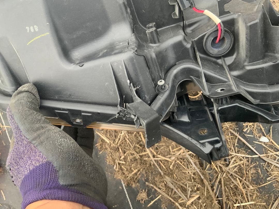 N-BOX カスタム JF1 JF2 ターボ 後期 純正 右 ヘッドライト