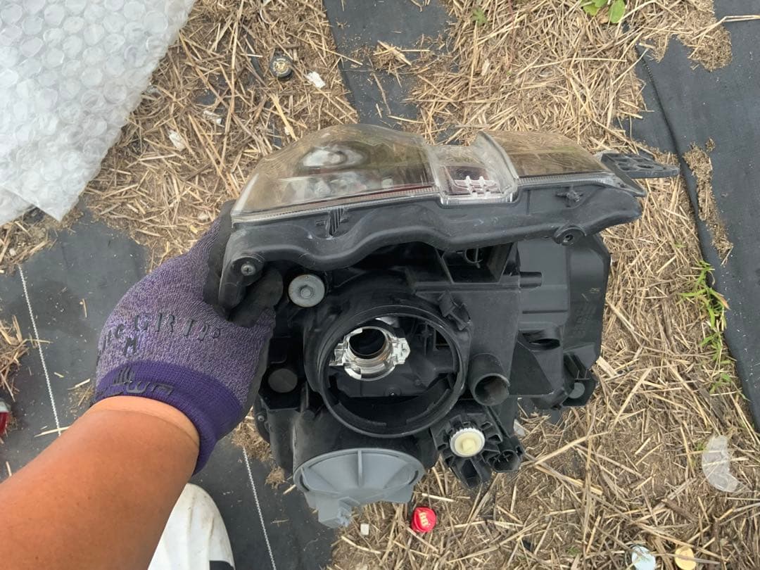 N-BOX カスタム JF1 JF2 ターボ 後期 純正 右 ヘッドライト