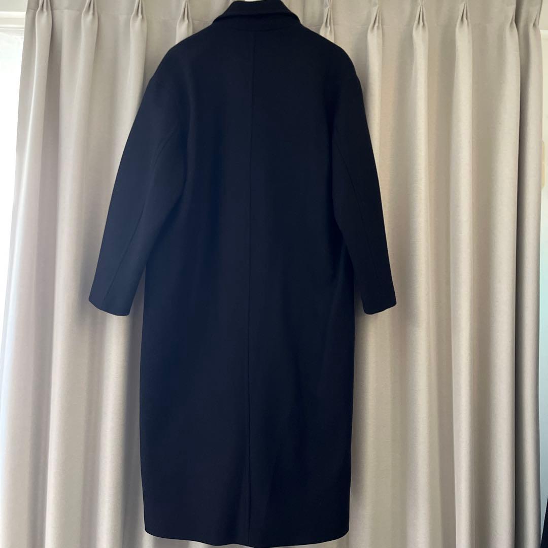 お値下げZARA MANTECOオーバーサイズ ウールブレンドコート Mブラック