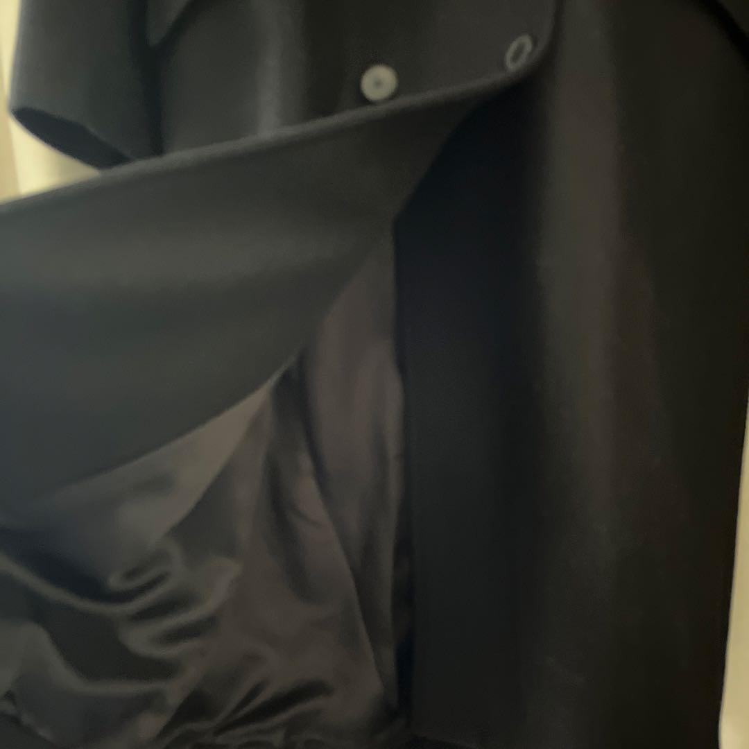 お値下げZARA MANTECOオーバーサイズ ウールブレンドコート Mブラック