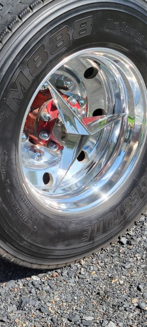 y出品 鏡面ステンレス スピンナー ベンツ型