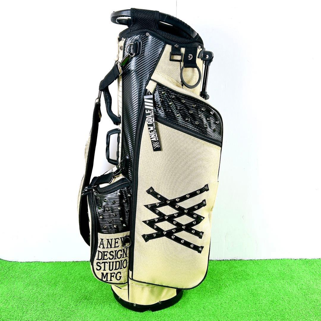ANEW アニュー　キャディバッグ スタンド式　人気色　ゴルフクラブ　軽量
