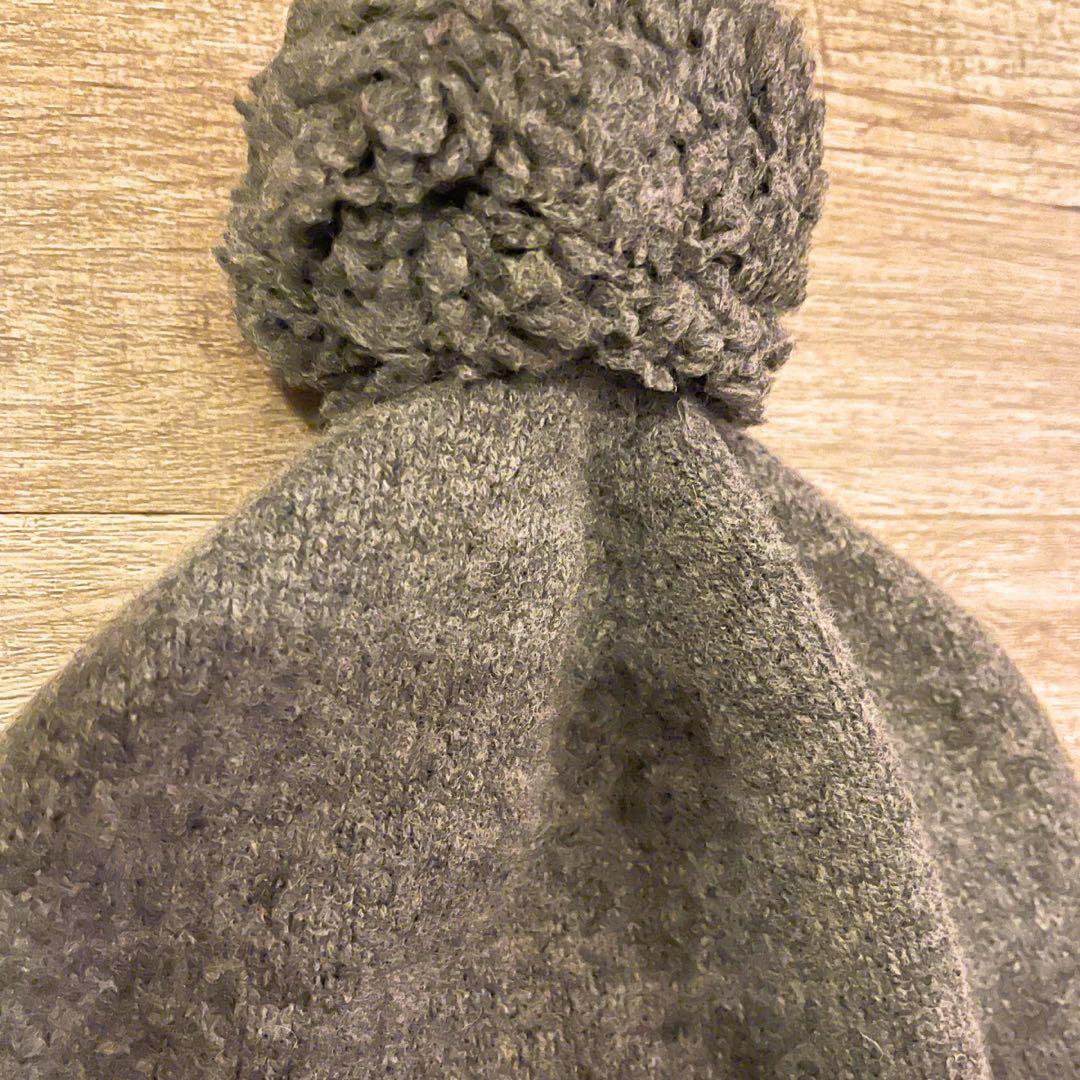 k*o様 【美品】【日本未入荷】モンクレール ニットキャップ グレー