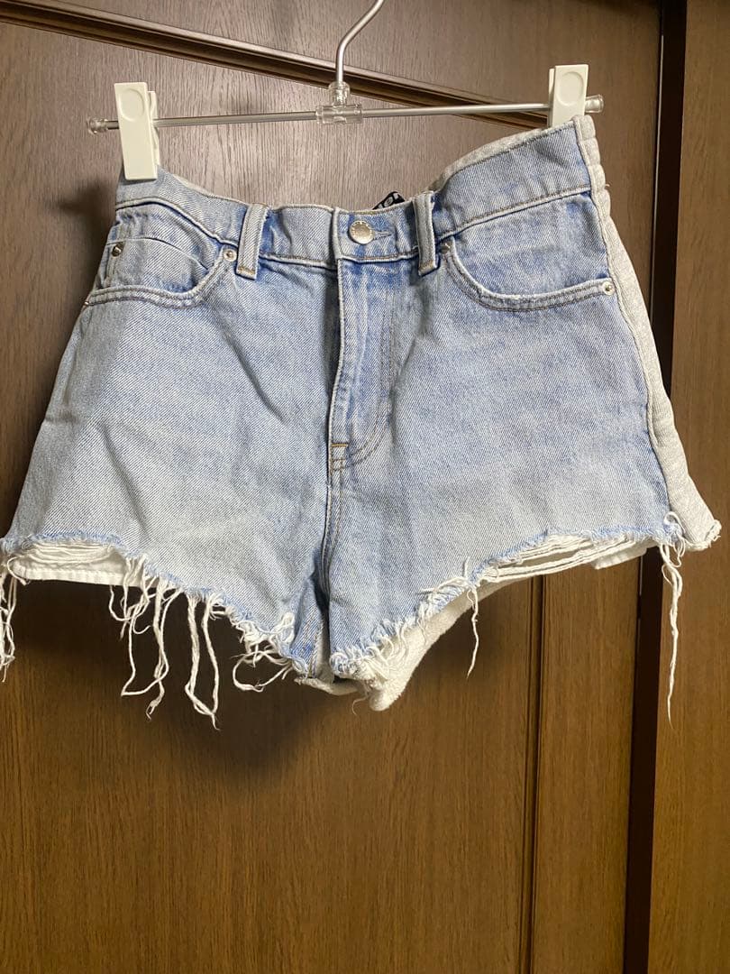 alexander デニム＆スウェットショートパンツ