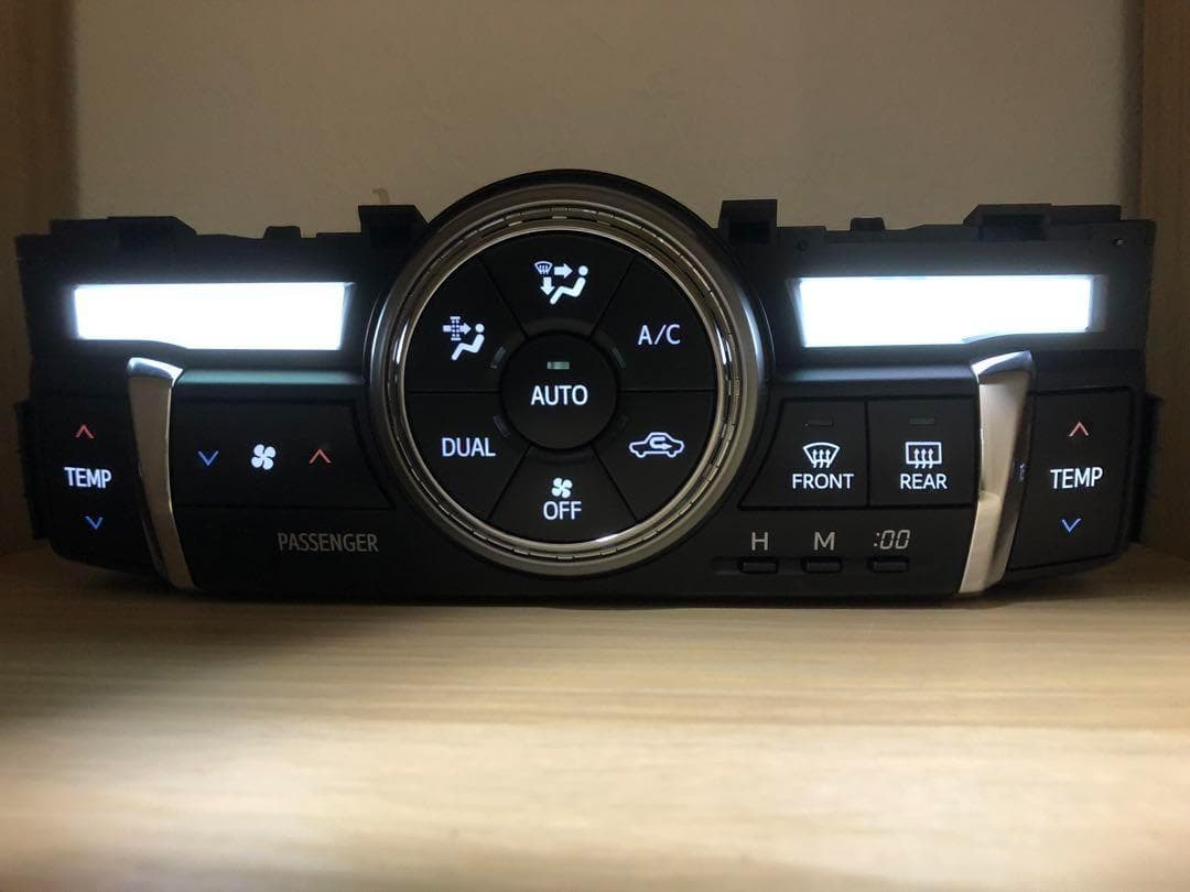 130マークX 中期 後期 エアコンパネル LED打ち替え スイッチ n3