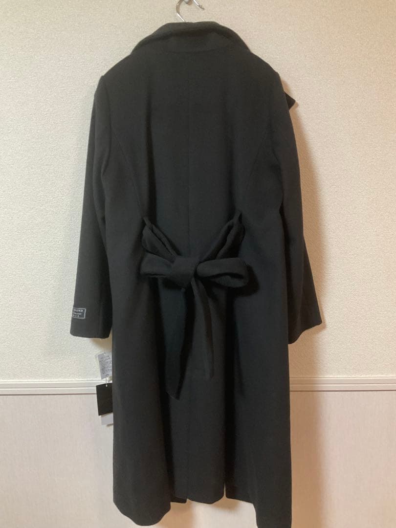 【値下げしました】a.v.v 2WAY折り返しラペルロングコート