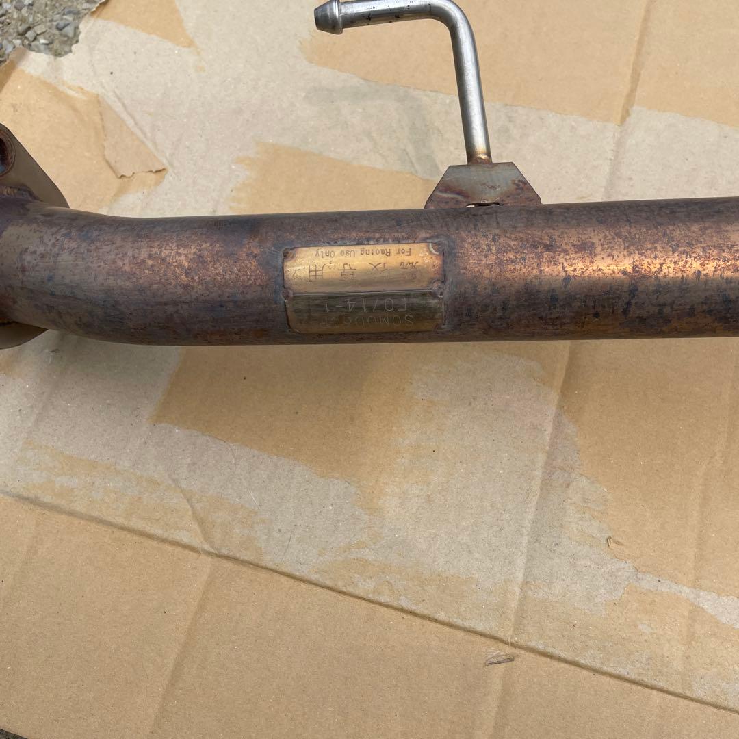 cr-z 柿本　中間ストレート　マフラー