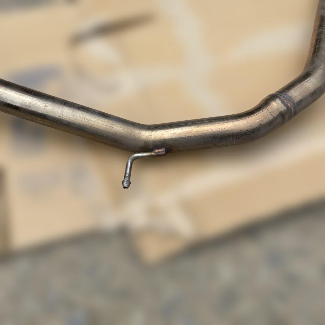 cr-z 柿本　中間ストレート　マフラー