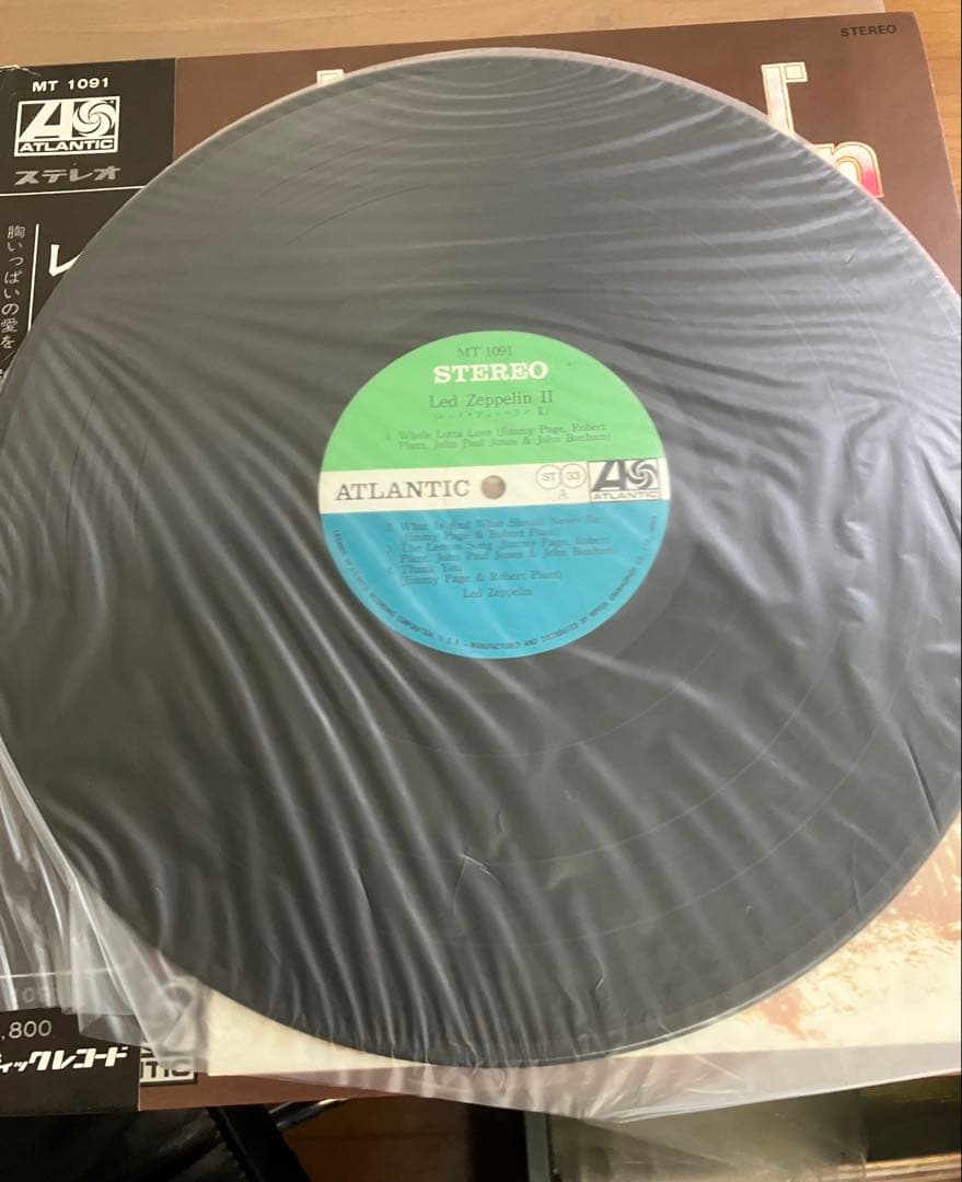 ◎日本盤初版！レッド・ツェッペリン II LP/帯付