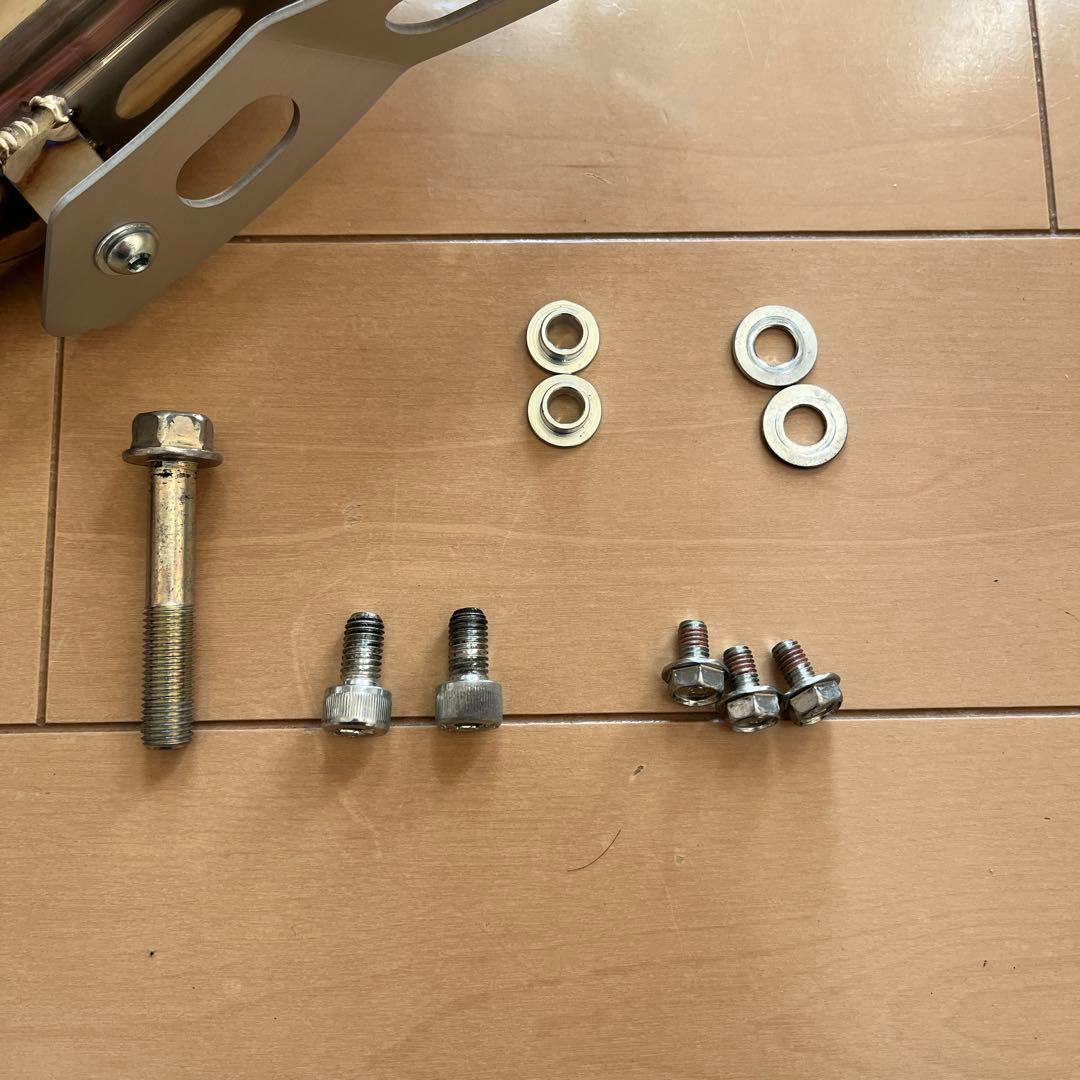 OVER スリップオンマフラー ステンレス製　モンキー125 2BJ-JB02