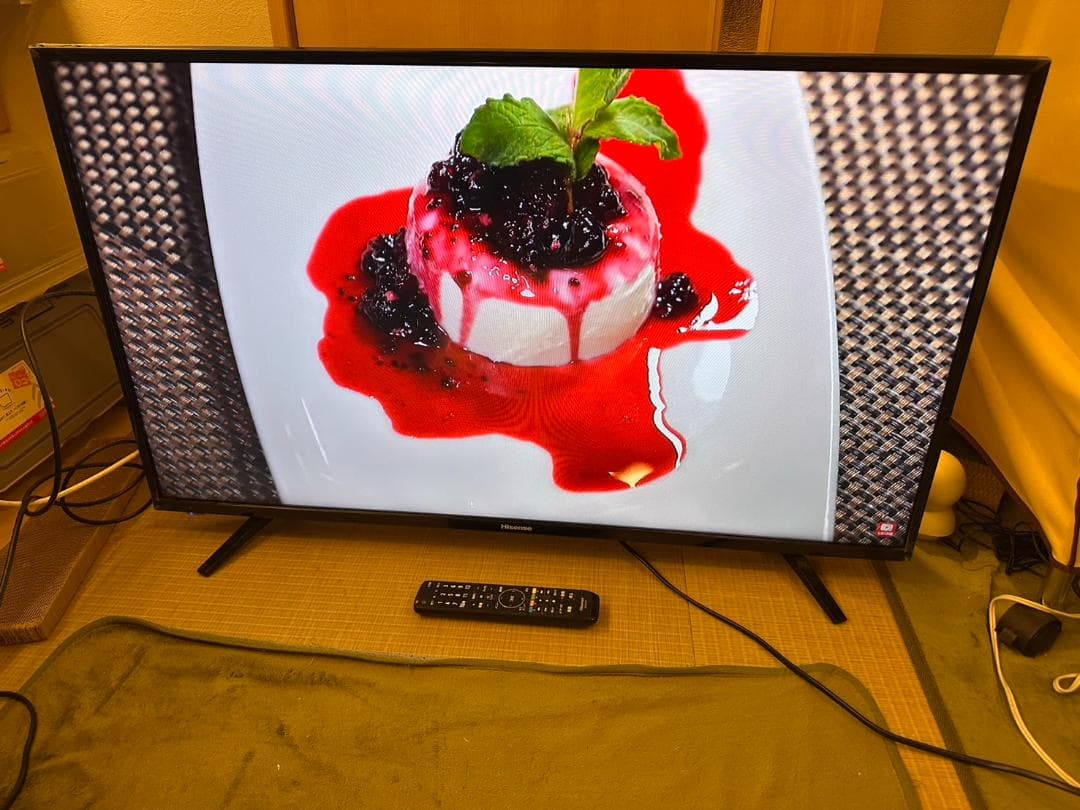 ハイセンス hisense 43型　テレビ　43A50　2018年製極美品！