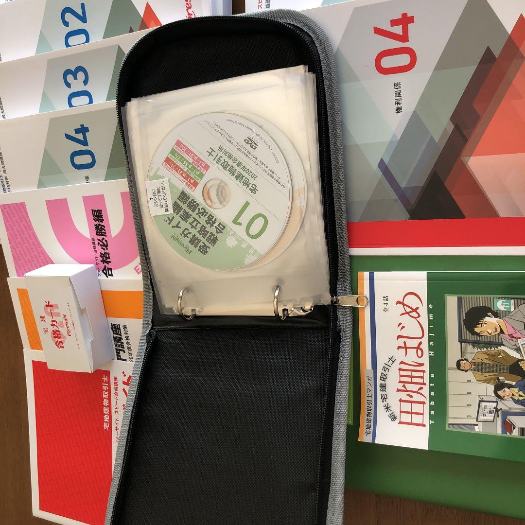 Foresight 宅地建物取引士スピード合格講座　2020年度版フルセット