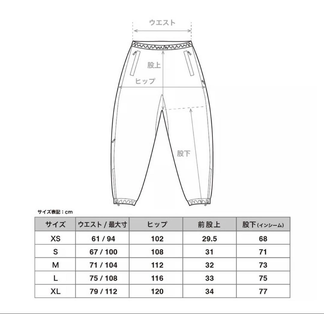 【新品完売品】クラブハウス×NO GOLF コラボ ウインドブレーカーパンツ L