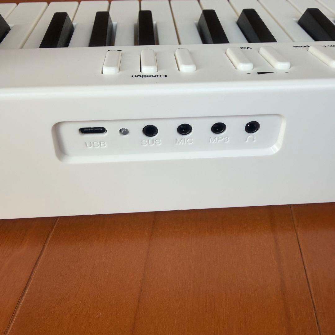 214TERENCE 電子ピアノ 88鍵盤 折り畳み式 キーボード V20