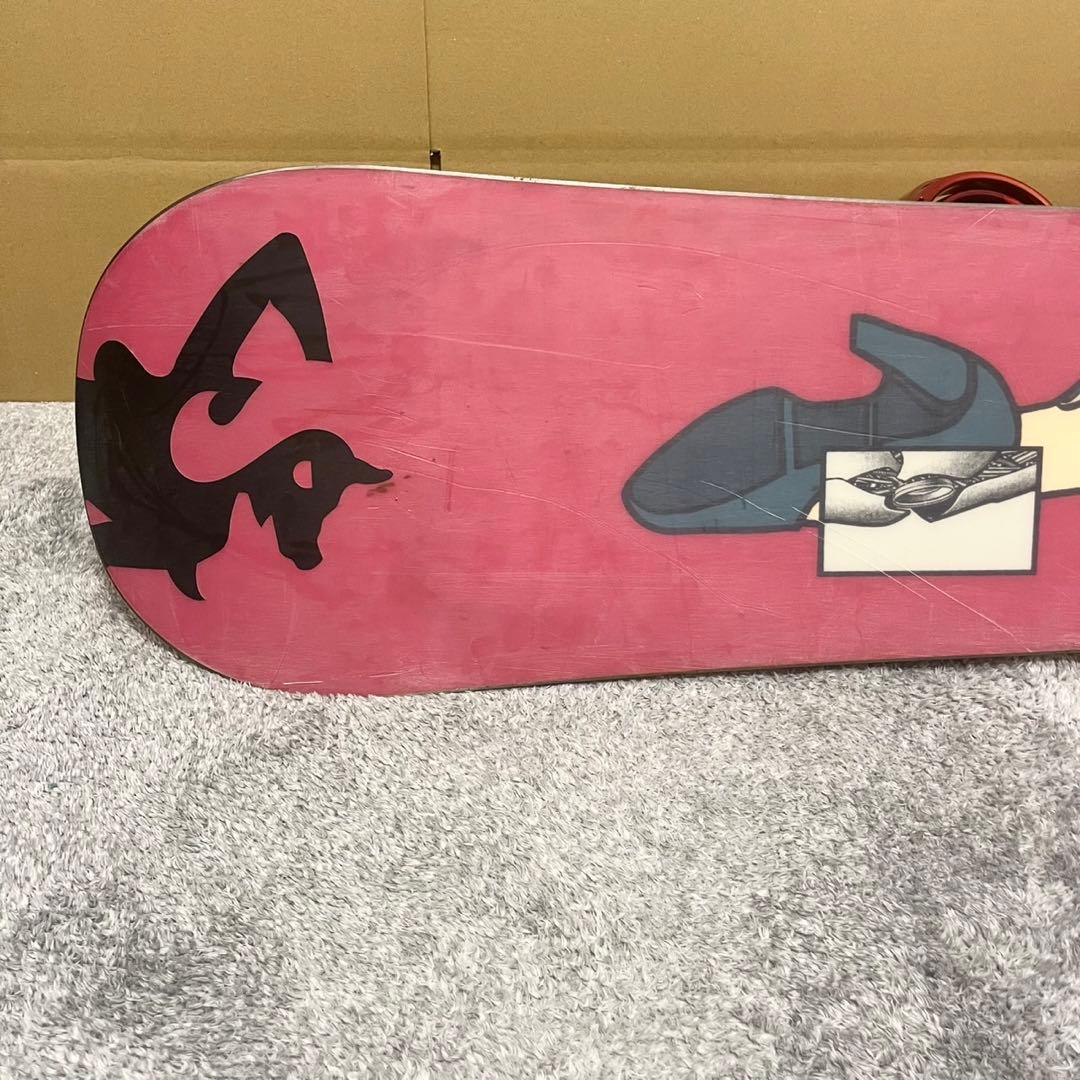 バートン UNINC アンインク スノーボード Custom ビンディング付き