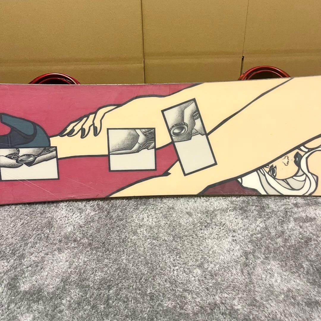 バートン UNINC アンインク スノーボード Custom ビンディング付き