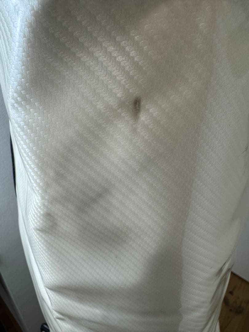 ○ミズノプロ　キャディバッグ　ゴルフバック　白　養老ジャパン