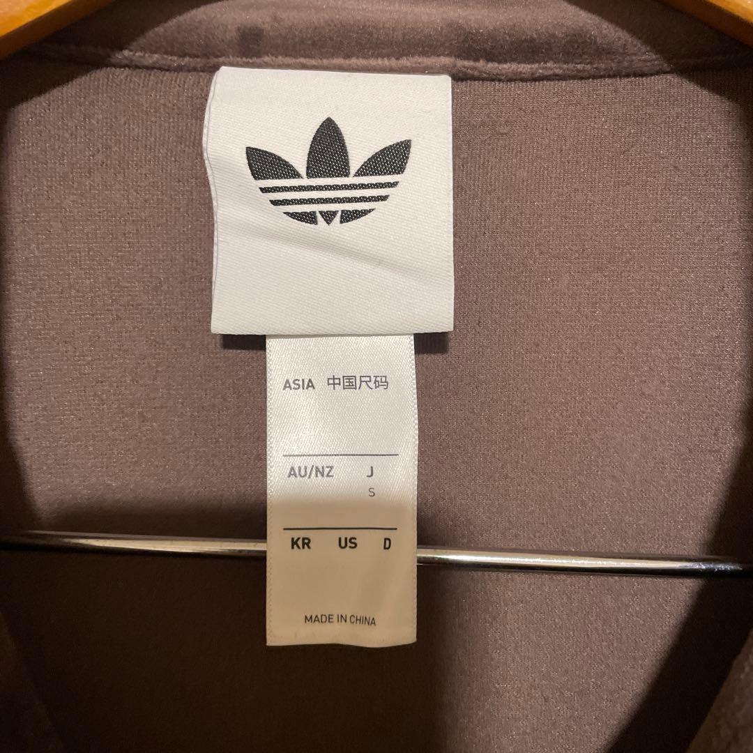 adidas ファイヤーバード トラックトップ ベロア