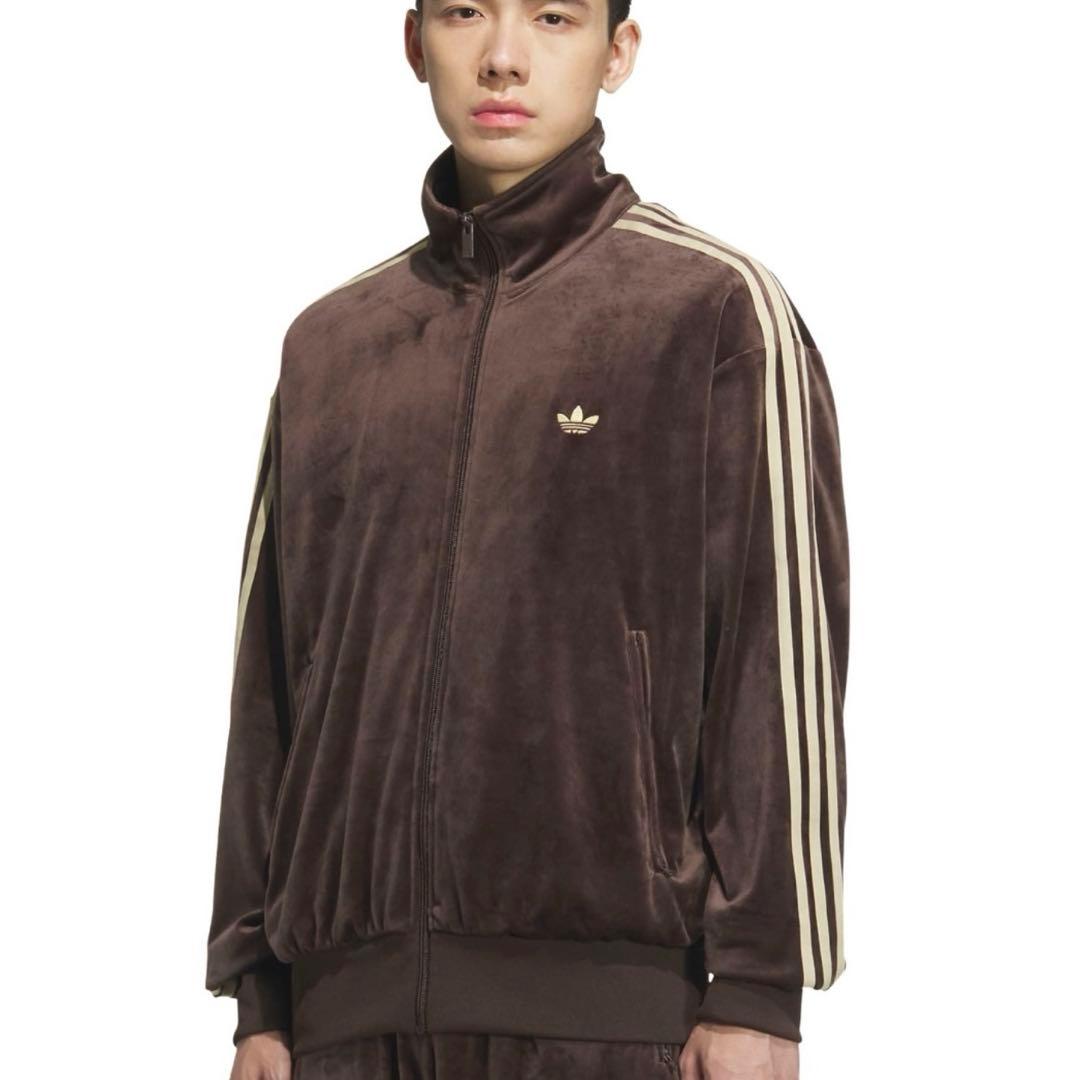 adidas ファイヤーバード トラックトップ ベロア