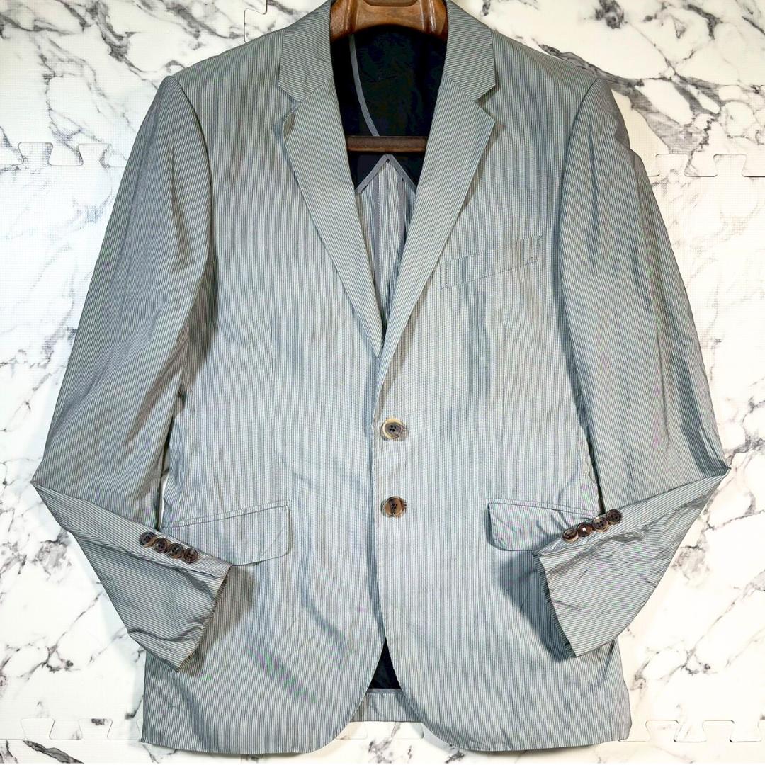 ✨シルク混/セットアップ✨(L) Paul Smith シングル スーツ グレー