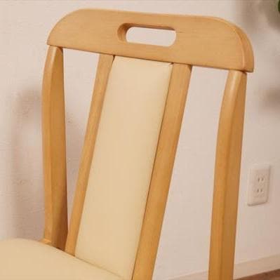 2脚セット【新品】ダイニングチェア　シンプル　ナチュラル　アウトレット