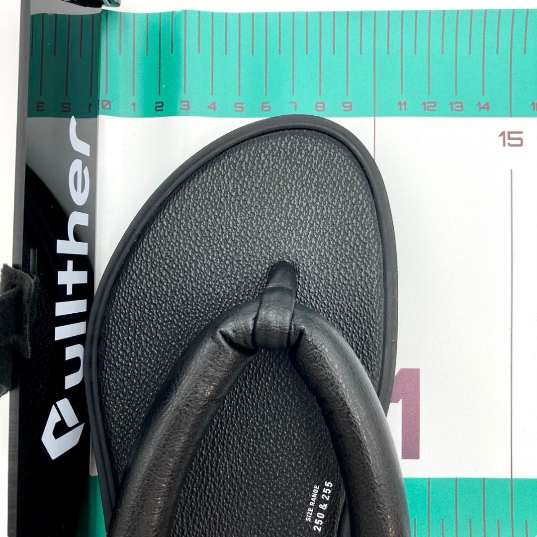 【未使用品】 トシノスケタケガハラ ビューティフルシューズ　トングサンダル　黒