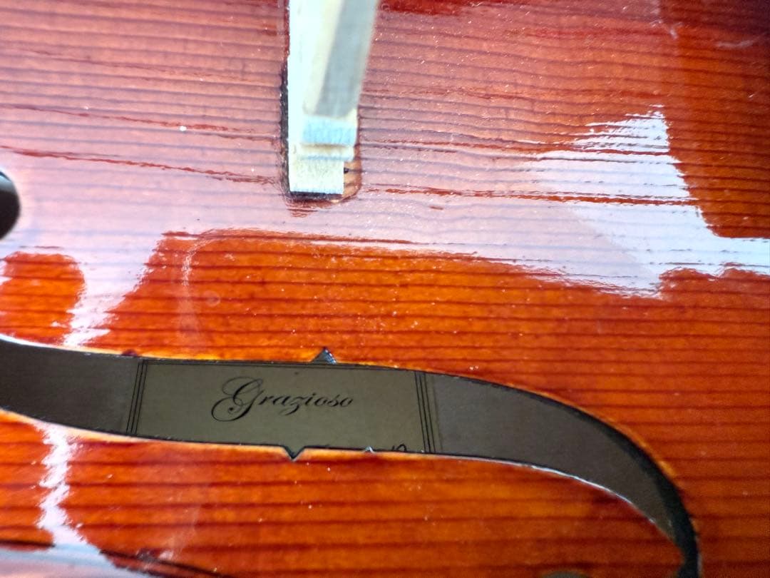 Grazioso GV-1H 4/4 バイオリン 本体