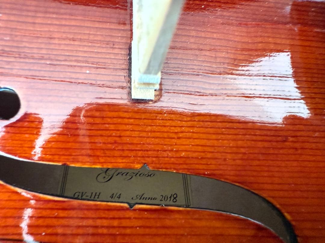 Grazioso GV-1H 4/4 バイオリン 本体