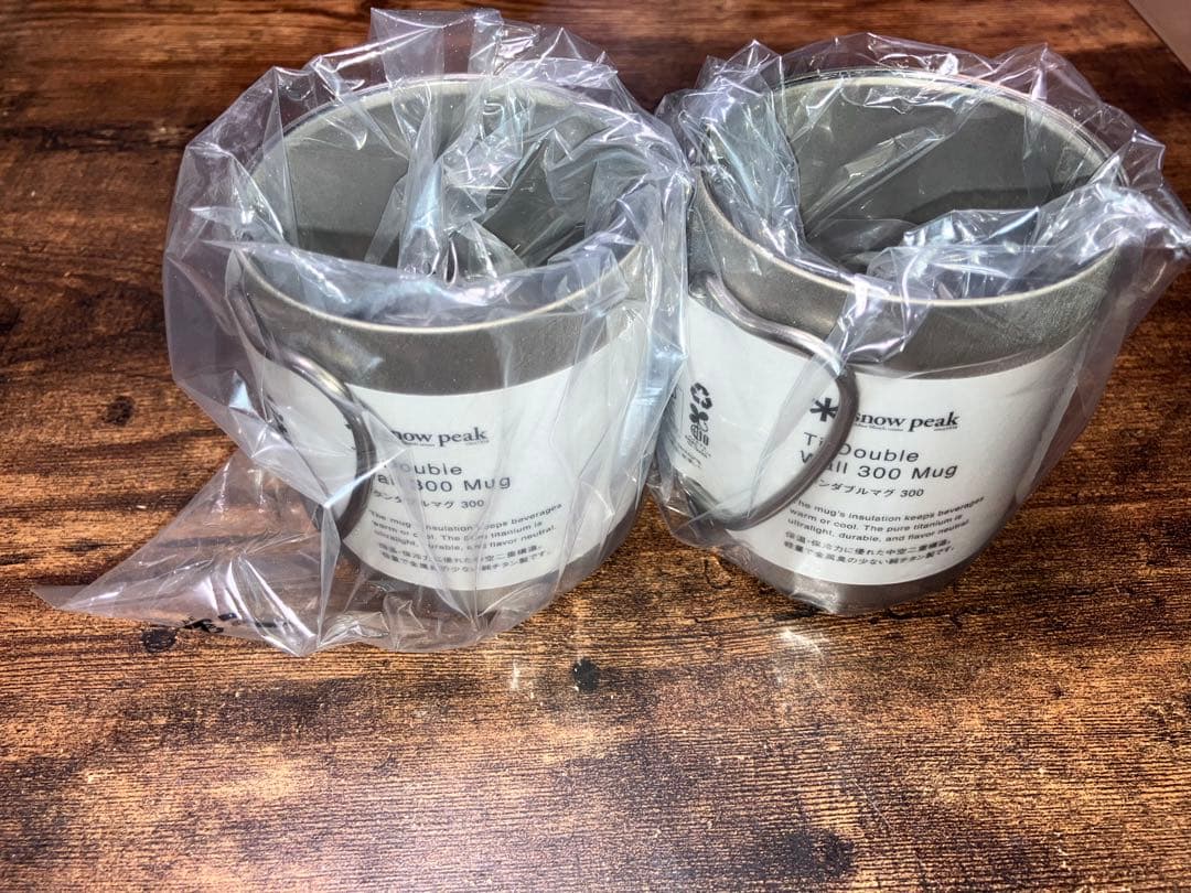 peak スノーピーク チタンダブルマグ300 MG-152 2個セット