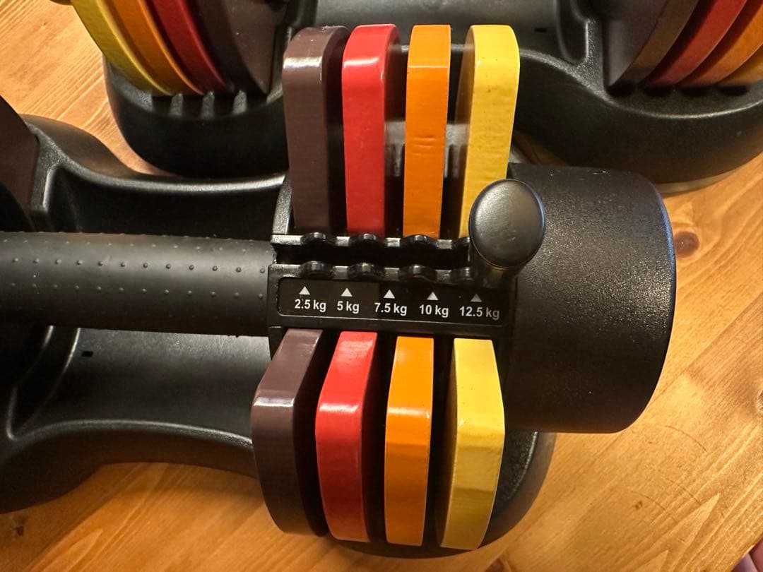 2個セットATIVAFIT ダンベル 可変式 2.5-12.5kg 美品