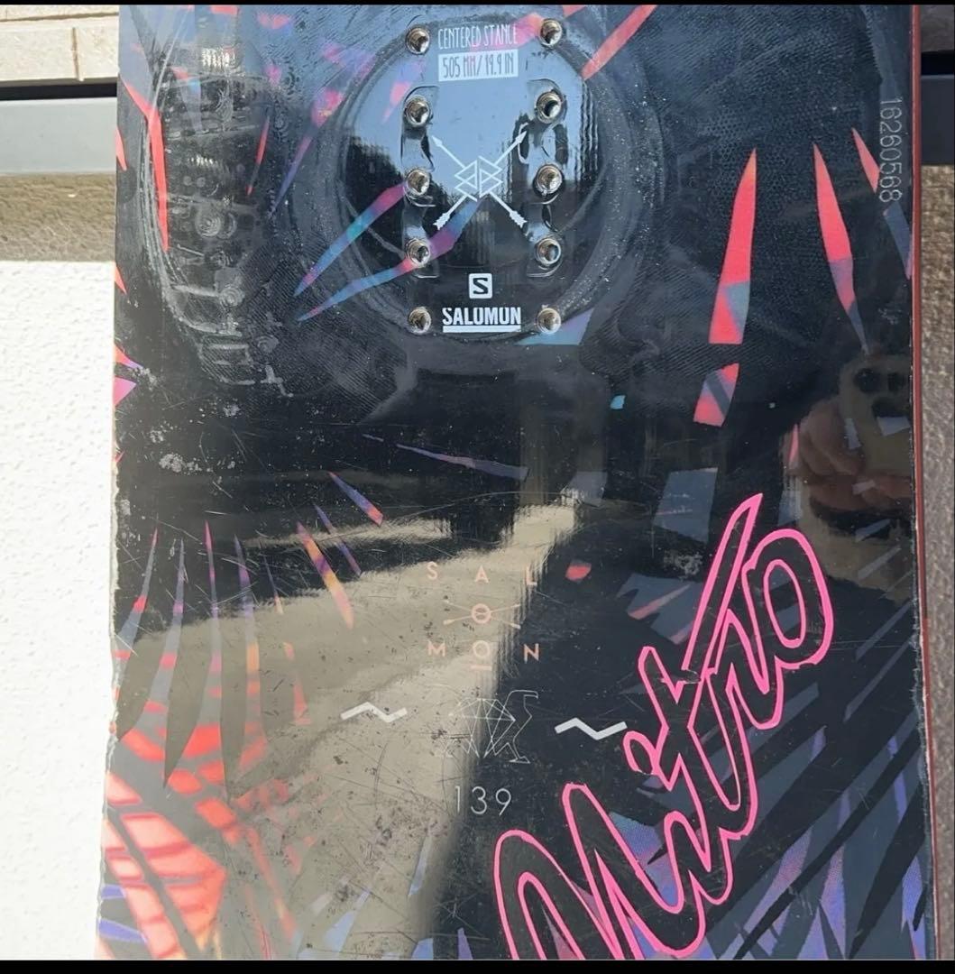 スノーボード サロモン 板 ワンダー 139cm WONDER グラトリ 板