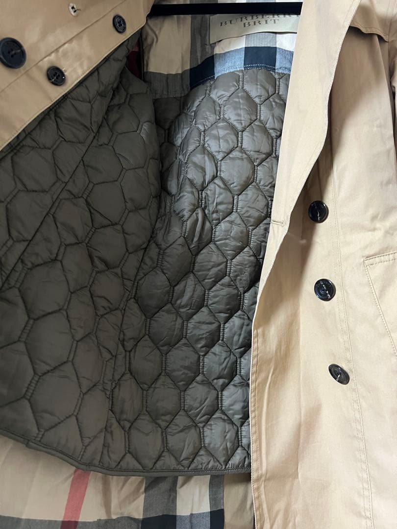 BURBERRY BRIT ベージュ トレンチコート　バーバリー