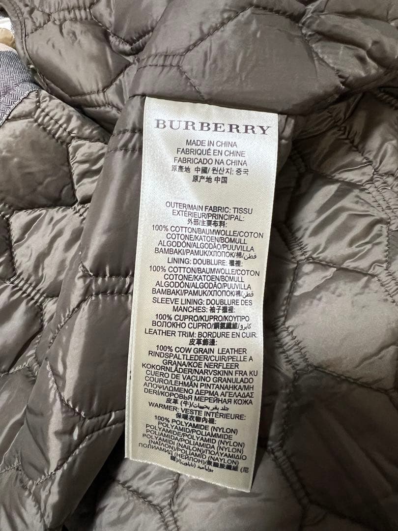 BURBERRY BRIT ベージュ トレンチコート　バーバリー