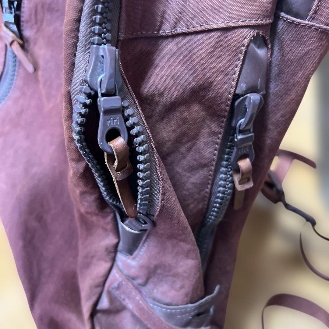 け*ん様 visvim CUBISM バーガンディ リュック