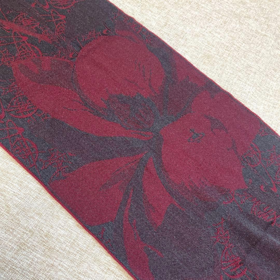 ヴィヴィアンウエストウッド イタリア製 ボルトー オーブ 総柄 マフラー