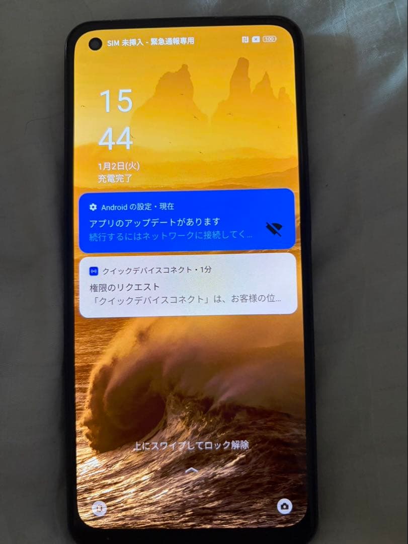 ジャンク OPPO Reno 7 Aスマートフォン 本体 ブラック