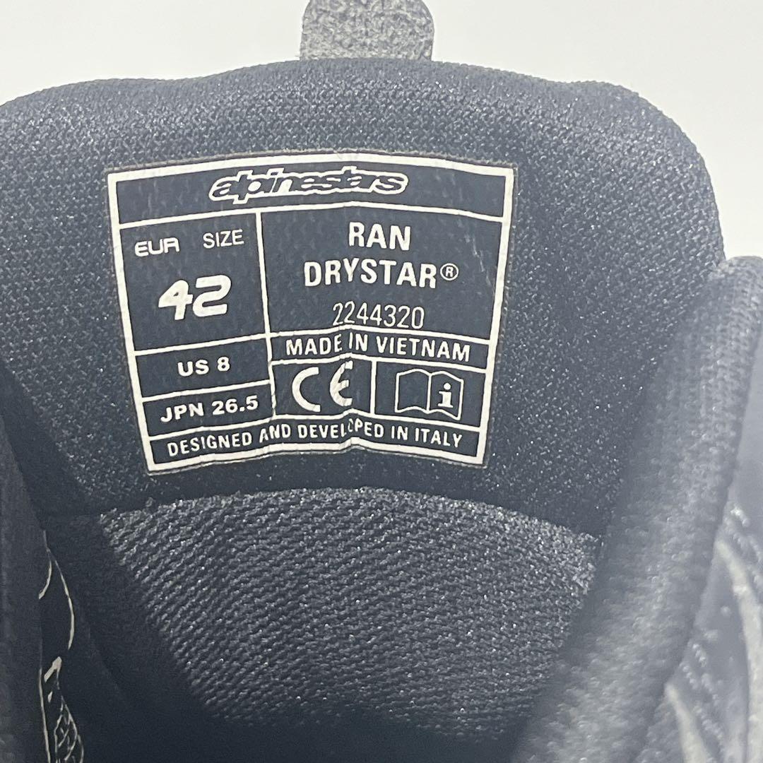 アルパインスターズ ランドライスター バイク ライディングシューズ 26.5