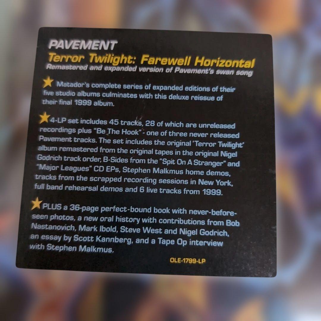 洋楽 Pavement Terror Twilight: Farewell Ho...