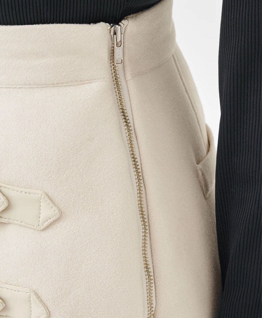 darich☆フェイクムートン スカートのみ新品未使用