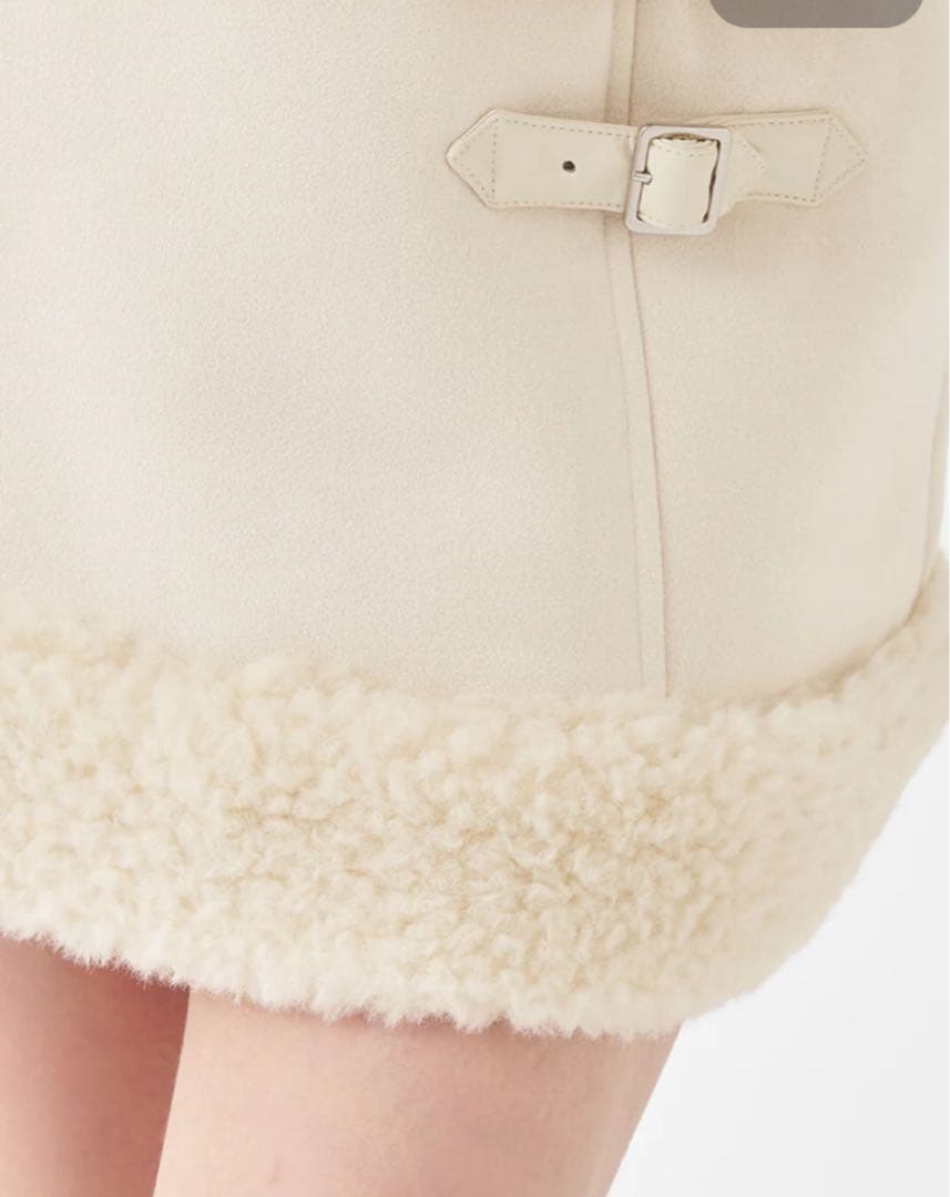 darich☆フェイクムートン スカートのみ新品未使用