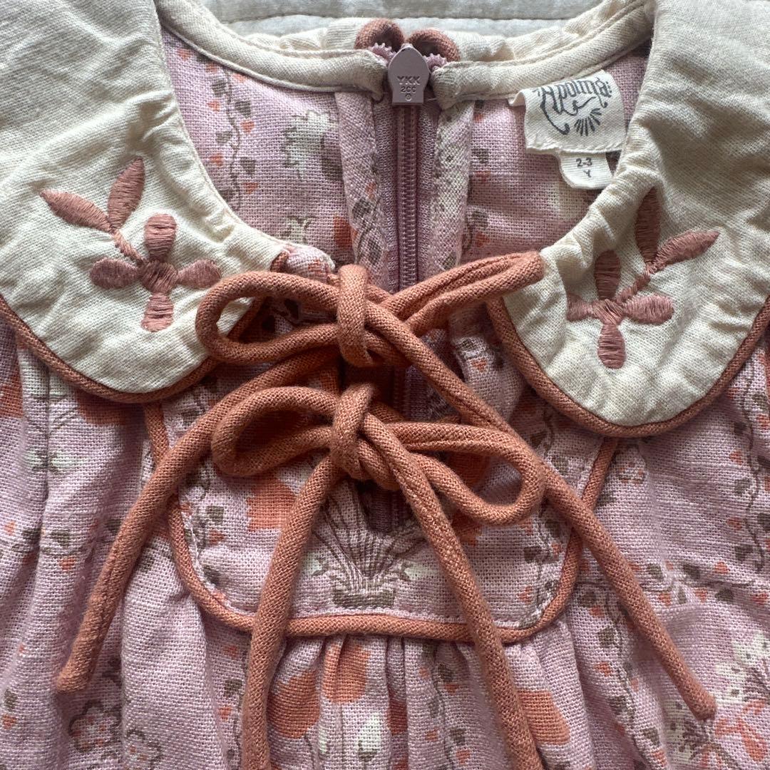 アポリナキッズ　ワンピース 2-3y